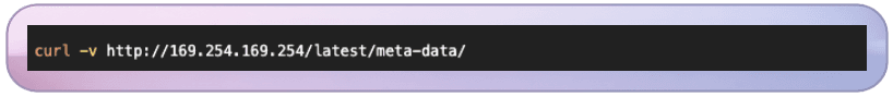 The API service is queried to check for IMDS vs IMDSv2.